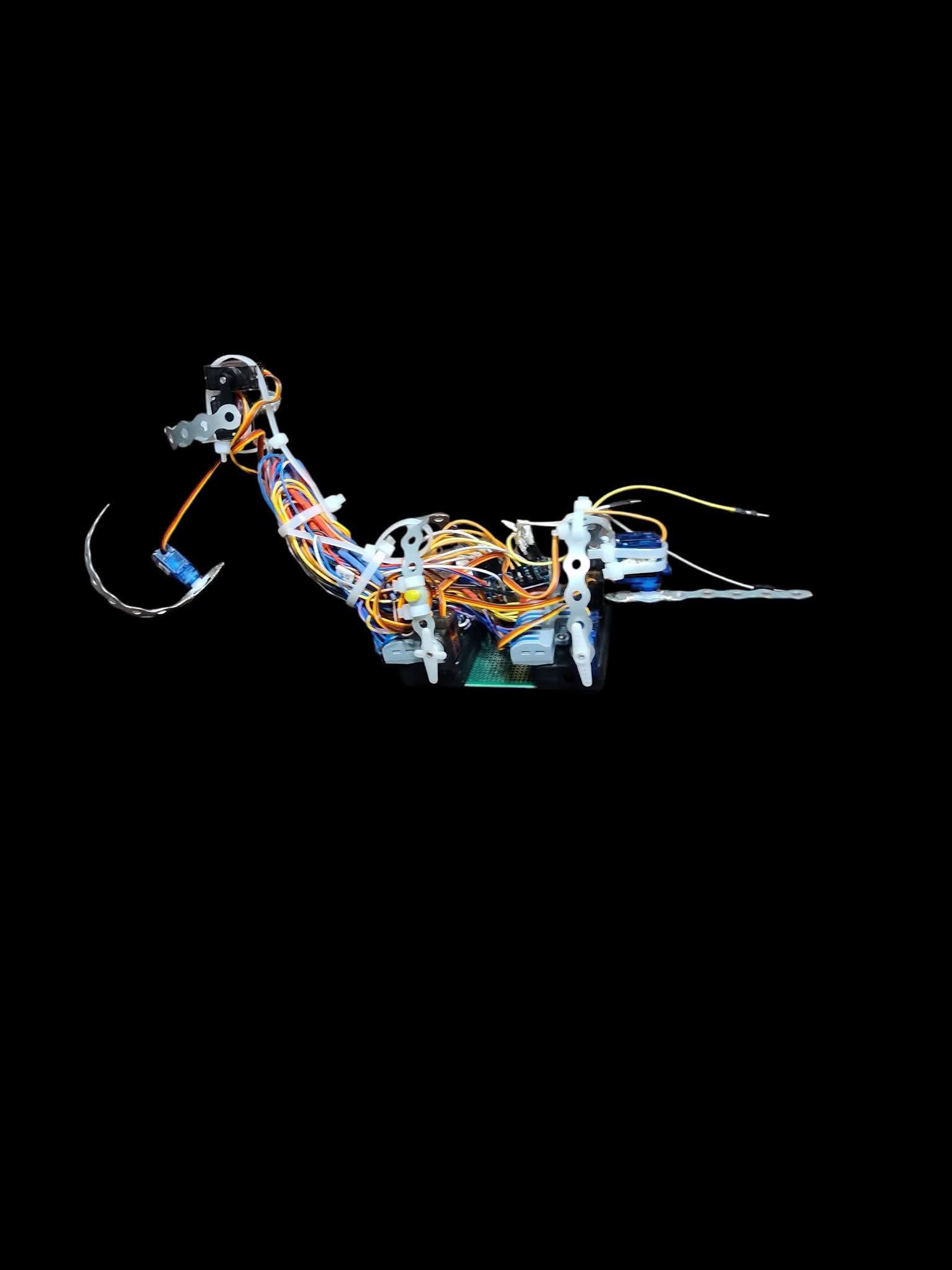 the Dino design robot